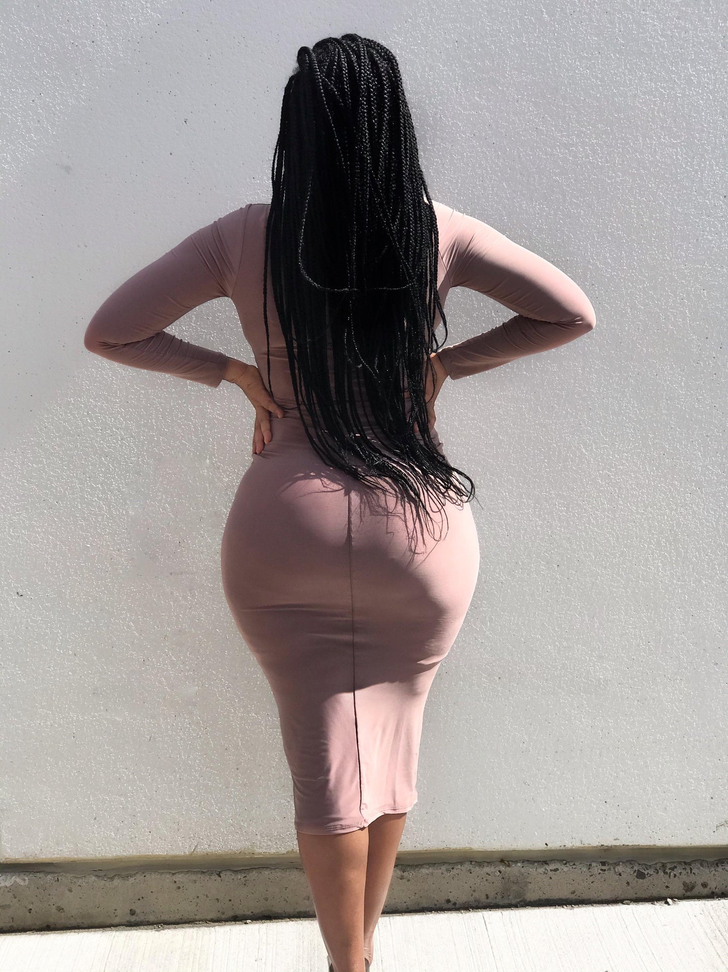 Mauve Me Up Dress - Mylittlesisterskloset