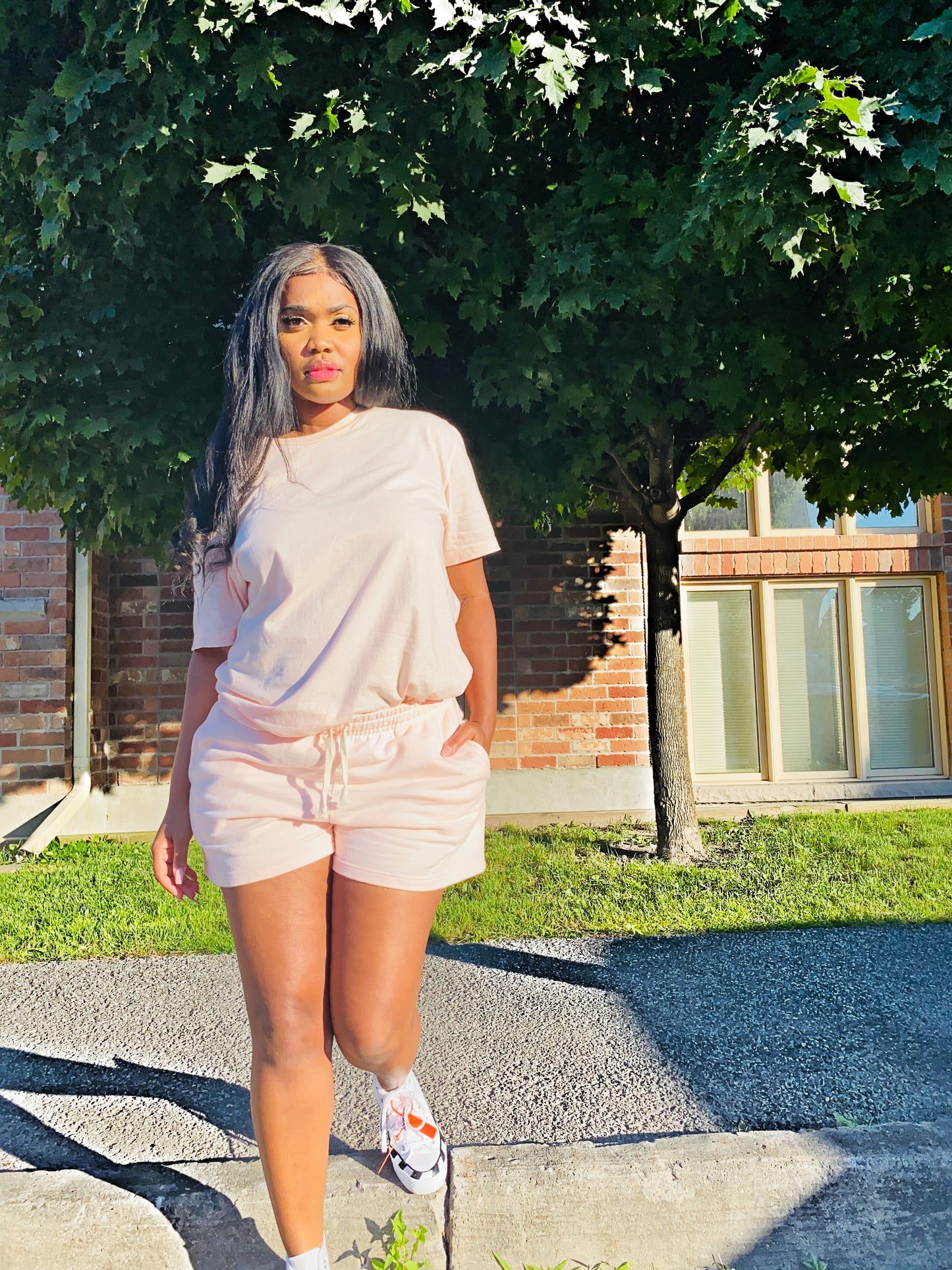 Pale Pink Short - PARK Mini SHORT