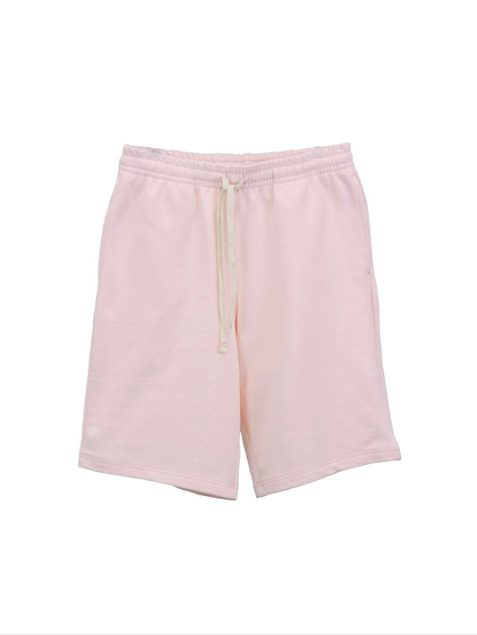Pale Pink Fleece - PARK LONG SHORT