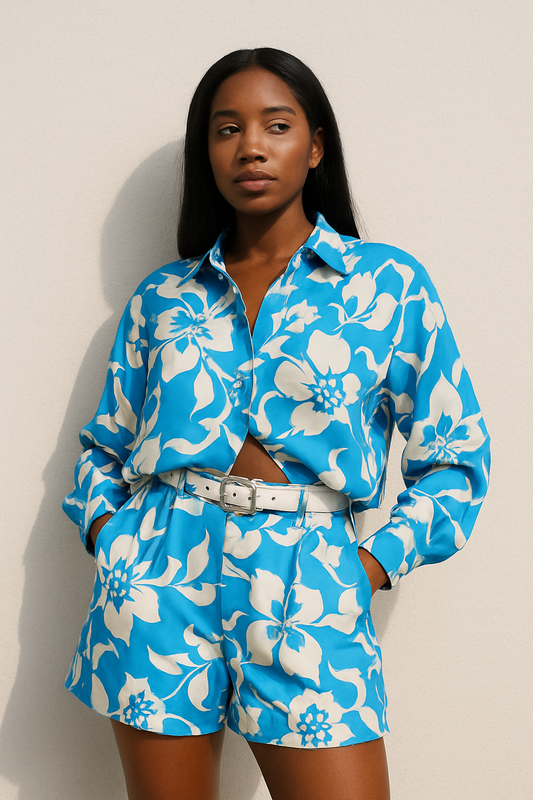 Ocean Bloom Co-ord Set